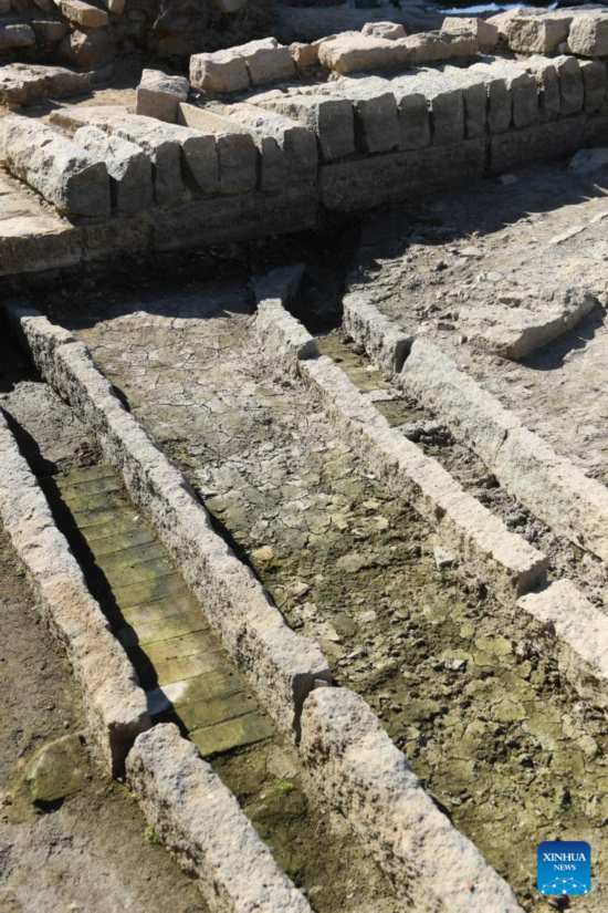 Aρχαιολογικός χώρος του αρχαίου λιμανιού Σουόμεν στην Τζετζιάνγκ της Ανατολικής Κίνας