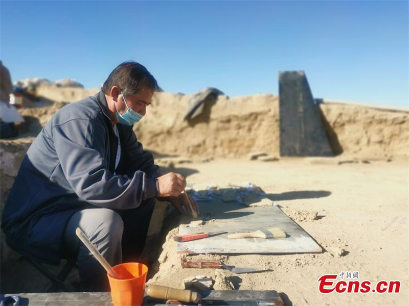 Μεγάλος αριθμός κειμηλίων αποκαλύφθηκε στα ερείπια των Τανγκ στην επαρχία Σιντζιάνγκ