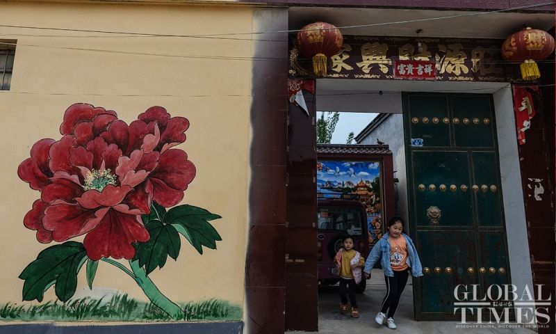 Πίνακες παιώνιας από αγρότες – καλλιτέχνες στο Σαντόνγκ