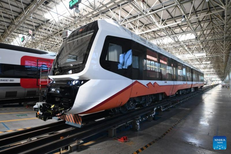 Η κινεζική εταιρεία κατασκευής τρένων παράγει το πρώτο ελαφρύ τρένο νέας ενέργειας για την Αργεντινή