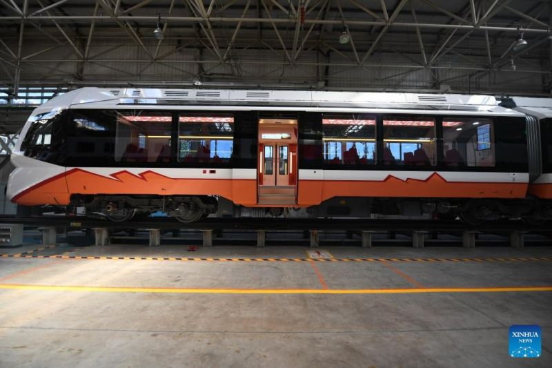 Η κινεζική εταιρεία κατασκευής τρένων παράγει το πρώτο ελαφρύ τρένο νέας ενέργειας για την Αργεντινή