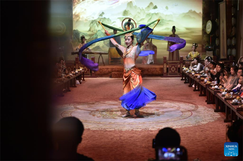 Νυχτερινή άποψη του μουσείου της τοποθεσίας Γινγκτιενμέν στο Λουογιάνγκ