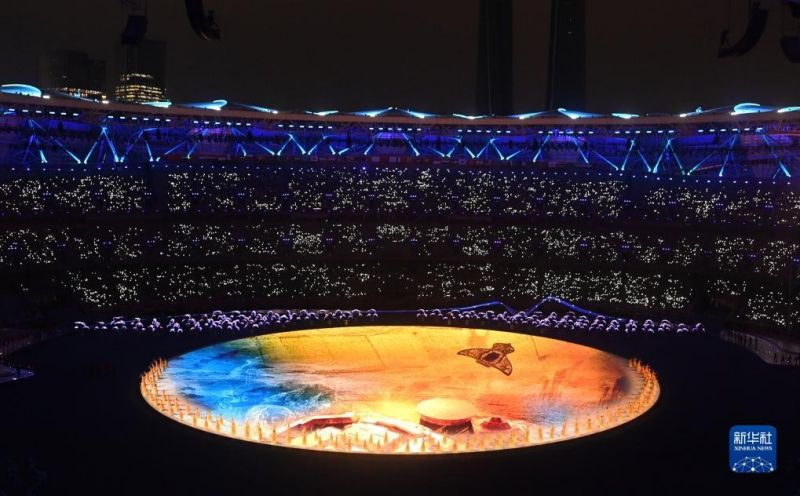 Πραγματοποιείται η τελετή έναρξης των 19ων Ασιατικών Αγώνων στην πόλη Χανγκτζόου