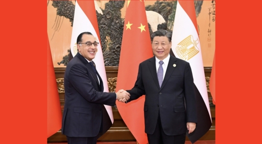 Η Κίνα θα συνεργαστεί με την Αίγυπτο για να δώσει περισσότερη σταθερότητα στην περιοχή και στον κόσμο