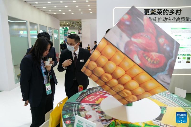 Η πρώτη Διεθνής Έκθεση Εφοδιαστικής Αλυσίδας της Κίνας πραγματοποιήθηκε στο Πεκίνο