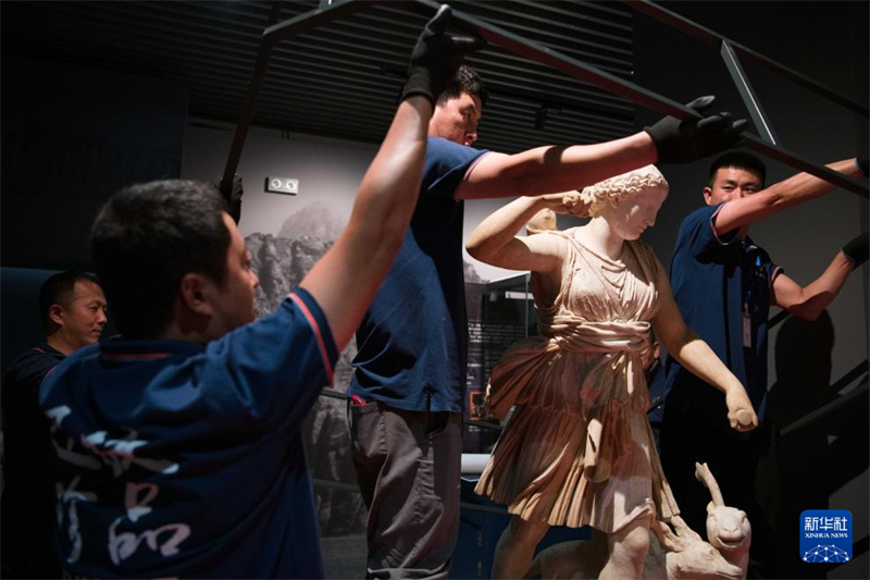 Αρχαία ελληνικά κειμήλια εκτείθονται στο Μουσείο Ανχουέϊ