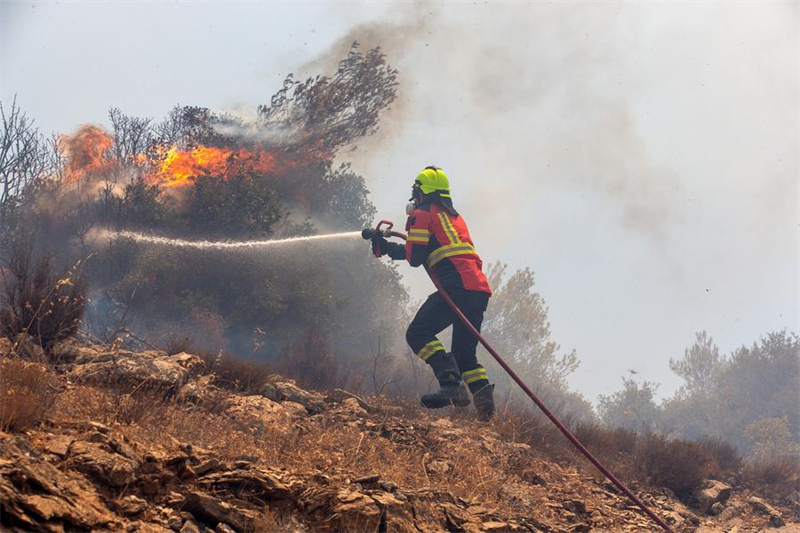 Μαζική πυρκαγιά φτάνει στα προάστια της Αθήνας, με 100.000 στρέμματα να καίγονται