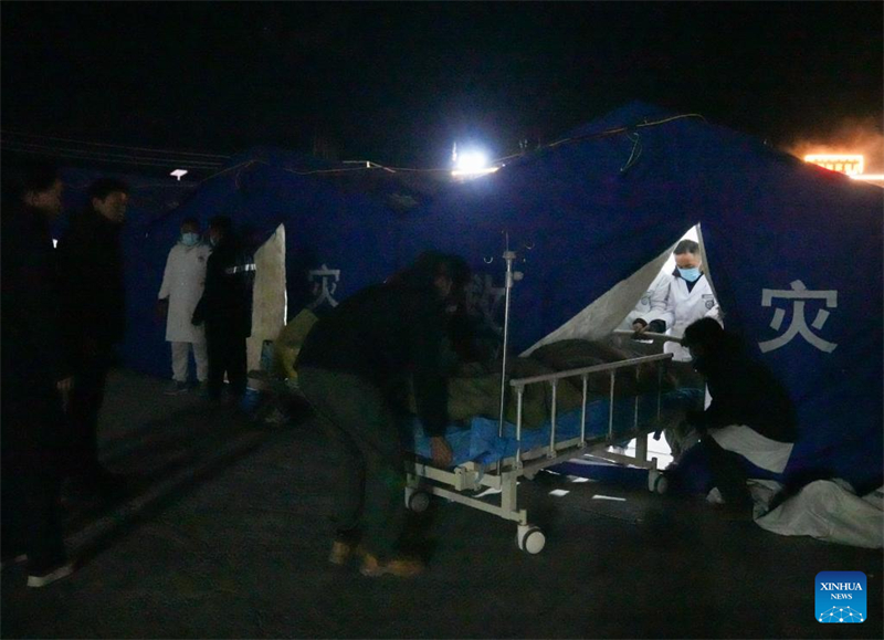 Εικόνες από τον τόπο που χτύπησε ο Σεισμός της  Σιτζάνγκ