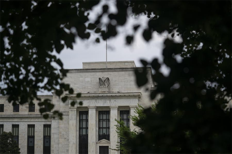 Η φωτογραφία που τραβήχτηκε στις 22 Ιουνίου 2022 δείχνει το κτήριο της Ομοσπονδιακής Τράπεζας των ΗΠΑ στην Ουάσινγκτον, D.C., Ηνωμένες Πολιτείες. Φωτογραφία / Xinhua