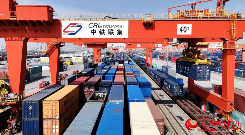 Η Σιδηροδρομική Γραμμή Κίνα-Ευρώπη (Xi'an) ξεπέρασε τα 1.000 Τρένα το 2025