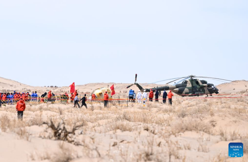 Επιτυχημένη επιστροφή της αποστολής Shenzhou-19: Οι τρεις αστροναύτες πάτησαν Γη σώοι και αβλαβείς