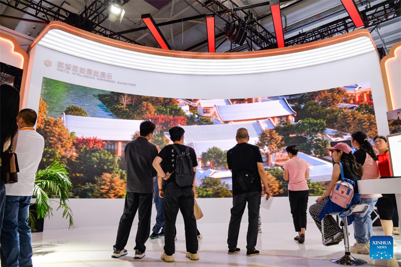 Οι τεχνολογίες αιχμής εμπλουτίζουν τις πολιτιστικές και τουριστικές υπηρεσίες στην Διεθνή Έκθεση της Κίνας για το Εμπόριο Υπηρεσιών για το 2025