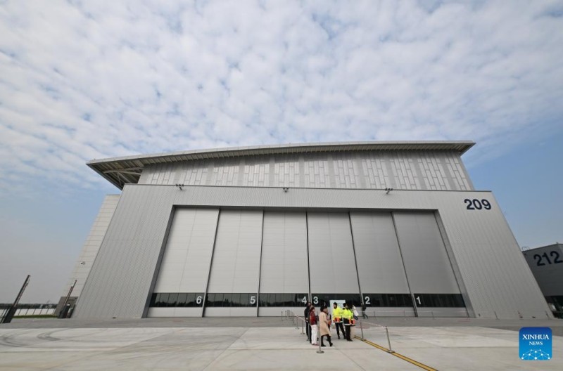 Η δεύτερη γραμμή τελικής συναρμολόγησης αεροσκαφών της οικογένειας A320 της Airbus στην Ασία ξεκινά τη λειτουργία της στην Τιαντζίν