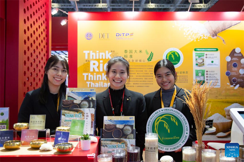 Μια ματιά στα περίπτερα των τιμώμενων χωρών-επισκεπτών στην 8η Διεθνή Έκθεση Εισαγωγών της Κίνας