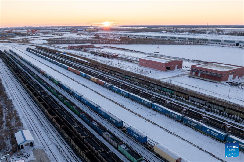 Το Σιδηροδροµικό Λιμάνι της πόλης Τονγκτζιάνγκ αναδεικνύεται σε βασικό τμήμα του ανατολικού διαδρόμου της σιδηροδρομικής γραμμής μεταφοράς εμπορευμάτων Κίνας-Ευρώπης