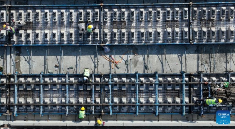 Υπό κατασκευή η σιδηροδρομική γραμμή υψηλής ταχύτητας Τσονγκτσίνγκ-Κουνμίνγκ