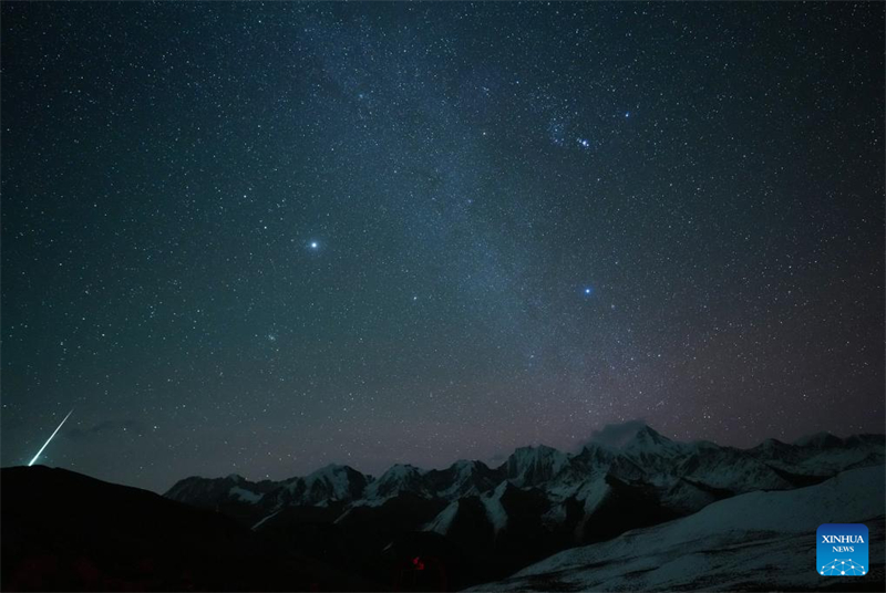 Η βροχή μετεώρων των Διδυμίδων έγινε ορατή σε όλη την Κίνα