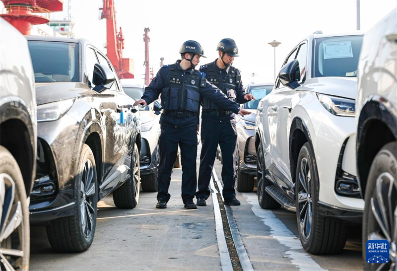 Η εξαγωγή οχημάτων νέας ενέργειας από το Λιμάνι Λιανγιουνγκάνγκ έχει σημειώσει σημαντική αύξηση