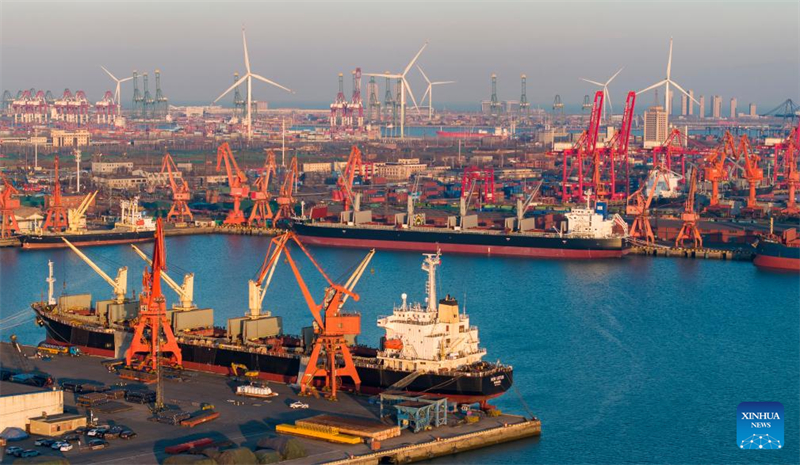 Το Λιμάνι Τιαντζίν λειτουργεί κανονικά κατά τη διάρκεια των διακοπών της Πρωτοχρονιάς