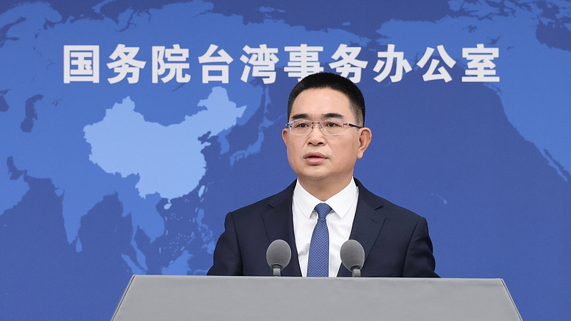 Φωτογραφία αρχείου του Τσεν Μπινχούα, εκπροσώπου του Γραφείου Υποθέσεων της Ταϊβάν του Κρατικού Συμβουλίου.