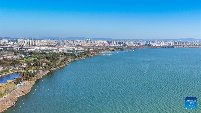 Η ποιότητα του νερού στη Λίμνη Ντιαντσί διατηρείται σε υψηλό επίπεδο