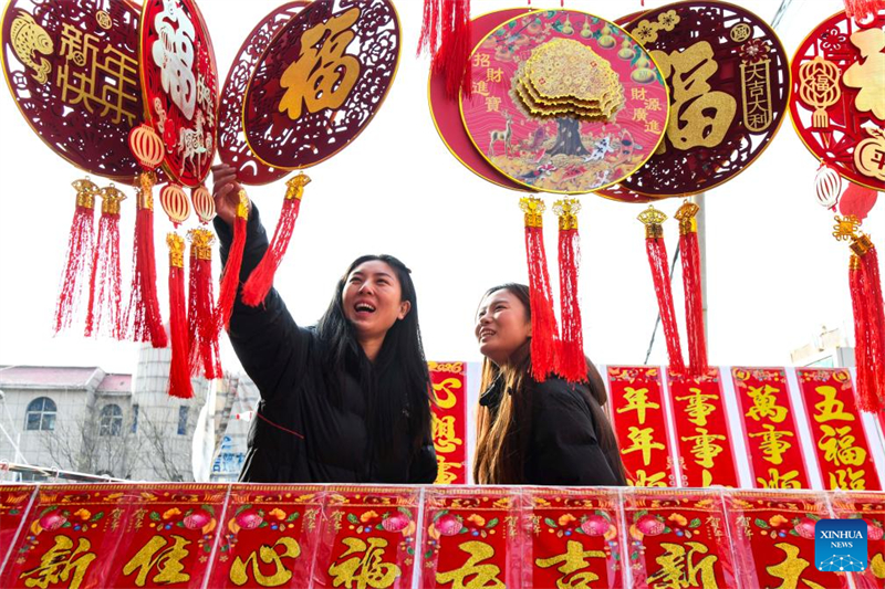 Εκδηλώσεις για τον εορτασμό του παραδοσιακού κινεζικού Φεστιβάλ Σιαονιέν στη βόρεια Κίνα