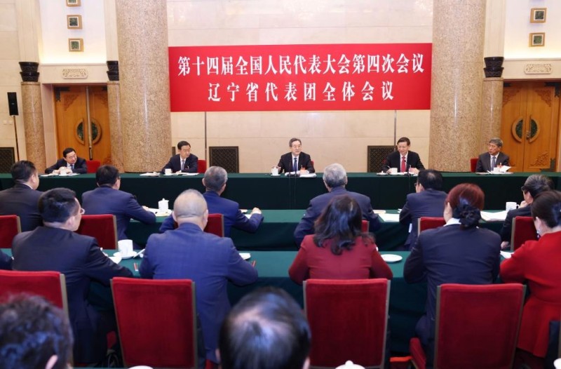 Κινέζοι ηγέτες συμμετέχουν σε συζητήσεις στην ετήσια νομοθετική σύνοδο