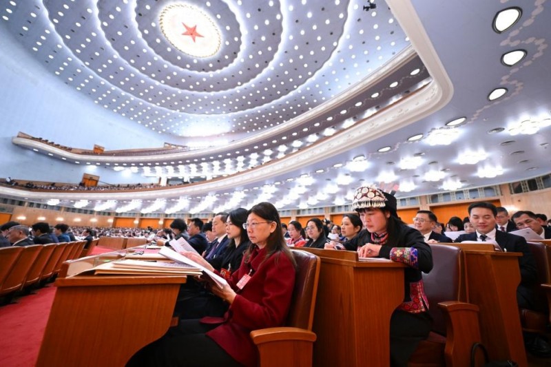 Ο Σι Τζινπίνγκ παρευρέθηκε στην ολομέλεια της ετήσιας συνόδου του NPC