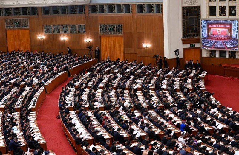 Ο Σι Τζινπίνγκ παρευρέθηκε στην ολομέλεια της ετήσιας συνόδου του NPC