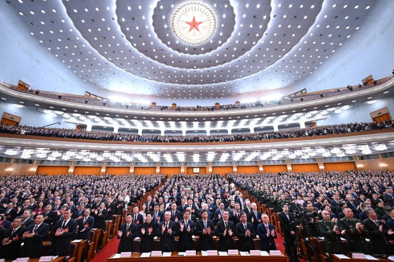 Ο Σι Τζινπίνγκ παρευρέθηκε στην ολομέλεια της ετήσιας συνόδου του NPC