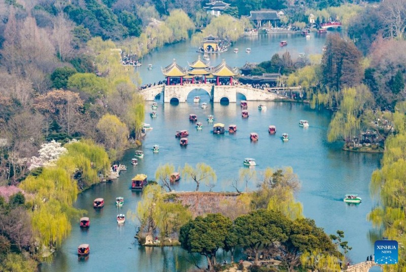 Ανοιξιάτικο τοπίο σε όλη την Κίνα