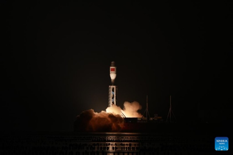 Ο κινεζικός πύραυλος Smart Dragon-3 εκτοξεύει δορυφόρους δια θαλάσσης