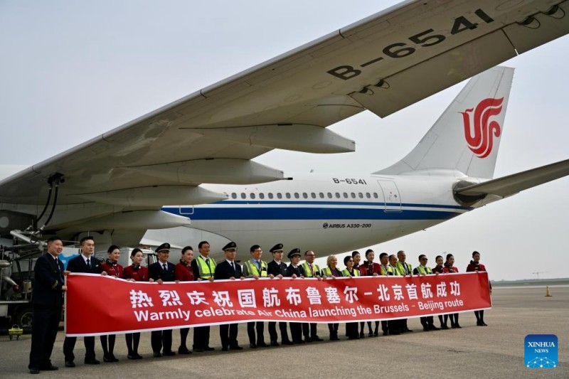Η Air China εγκαινιάζει νέες απευθείας πτήσεις που συνδέουν τις Βρυξέλλες με το Πεκίνο και την πόλη Τσενγκντού