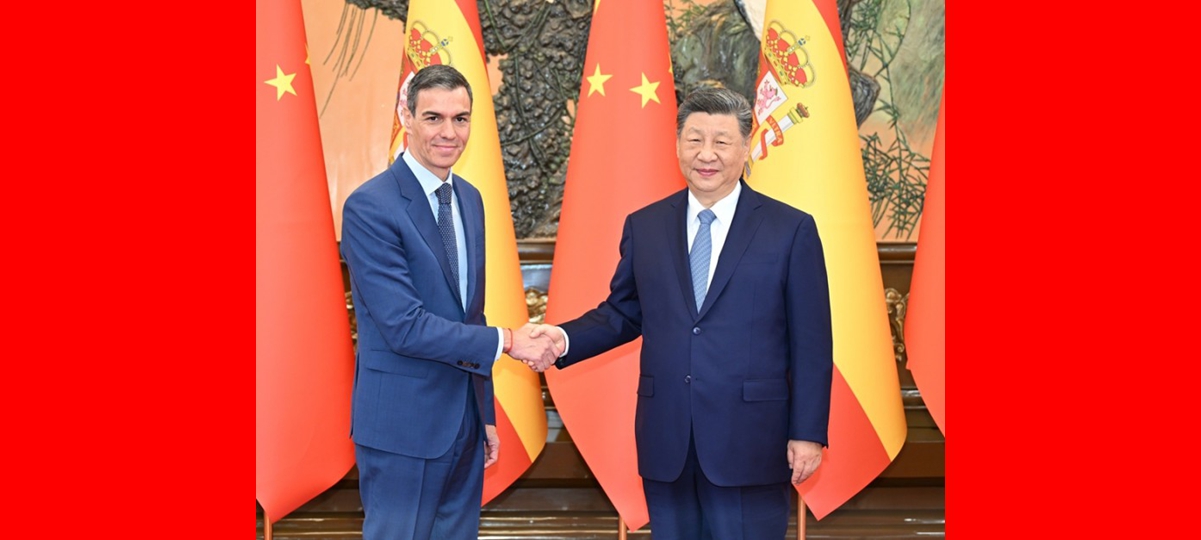 Ο Σι λέει ότι η Κίνα και η Ισπανία πρέπει να ενισχύσουν τη συνεργασία τους για να αντιταχθούν στον «νόμο της ζούγκλας»