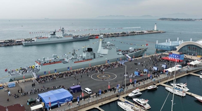 Η Κίνα γιορτάζει την 77η επέτειο του ναυτικού της, καθώς ενισχύεται ο ρόλος του στη διασφάλιση της ειρήνης