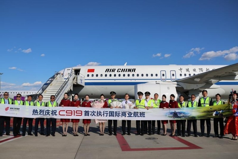 Ορόσημα στην πορεία του αεροσκάφους C919 της Κίνας