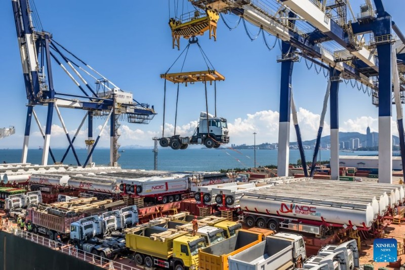 Το λιμάνι Γιαντάι της Κίνας καταγράφει ραγδαία αύξηση των μεταφορών γενικών φορτίων προς την Αφρική