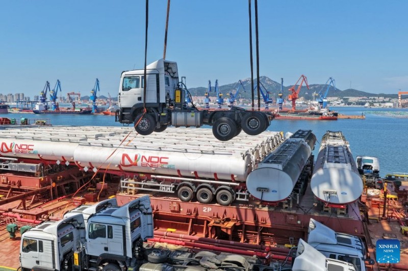 Το λιμάνι Γιαντάι της Κίνας καταγράφει ραγδαία αύξηση των μεταφορών γενικών φορτίων προς την Αφρική